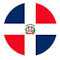 Drapeau de République Dominicaine ()