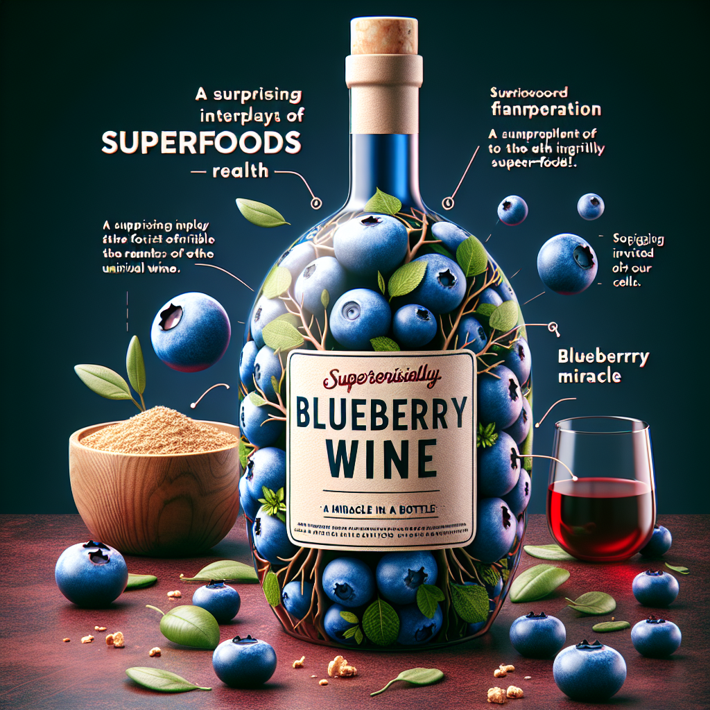 Viniou : Vin de Myrtille: Miracle en bouteille.
