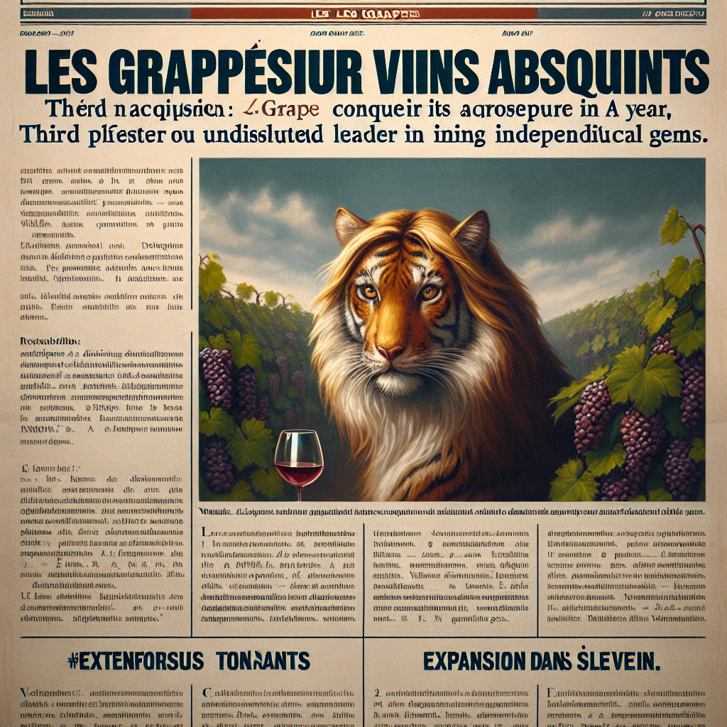 Viniou : Les Grappes conquiert Vins Étonnants.