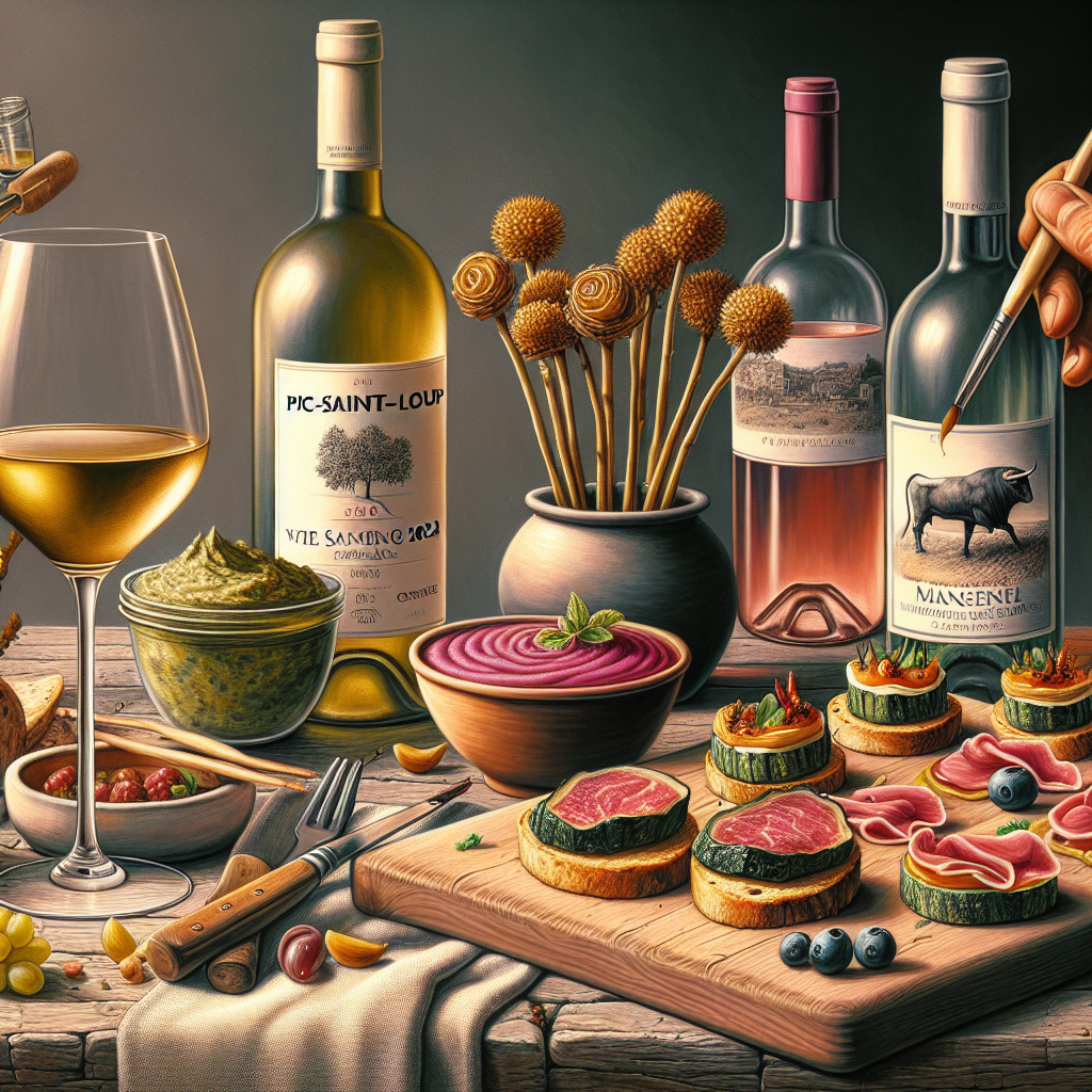 Viniou : Vins et tapas : accords parfaits.