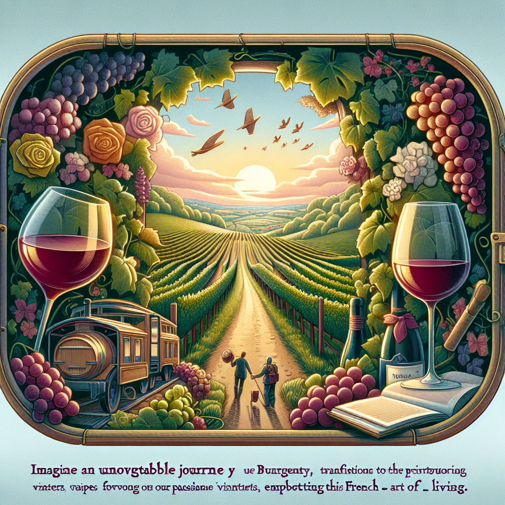 Viniou : Un voyage inoubliable à travers les vignobles français vous attend ! De la Bourgogne à la vallée de la Loire, vous serez comblé par le terroir et la richesse de nos régions.