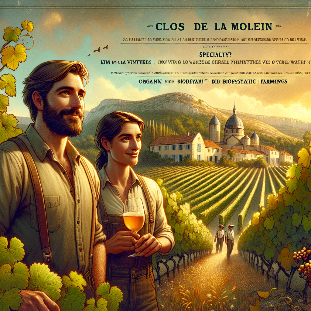 Viniou : Micro-cuvées audacieuses au Clos de la Molénie.