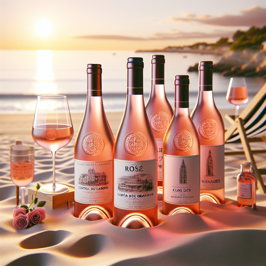 Viniou : Rosés et sable : parfait combo.