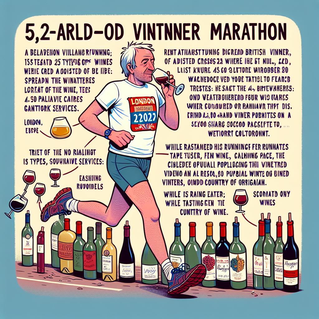 Viniou : Marathon et dégustation : un exploit viticole.