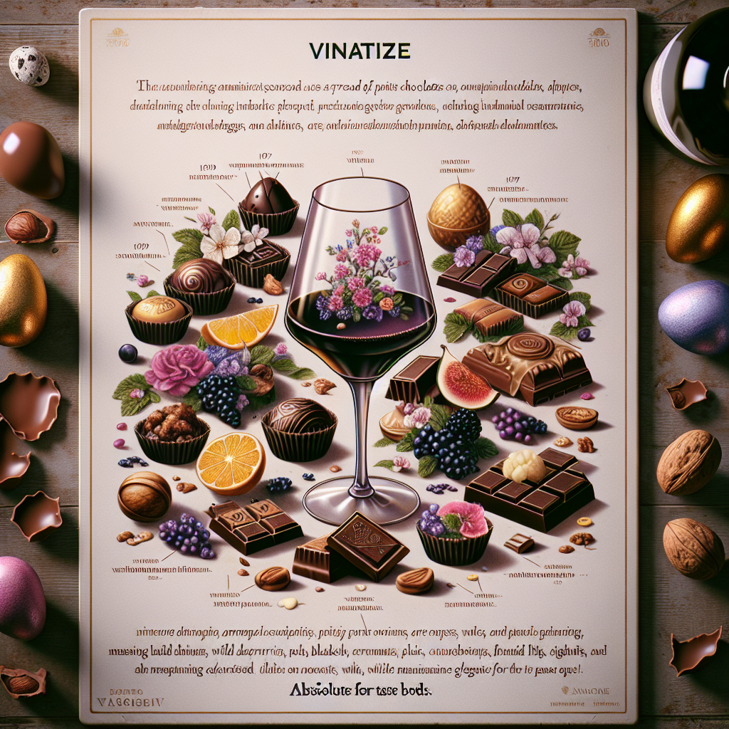 Viniou : Pâques approche, avec son défilé gourmand de chocolats.