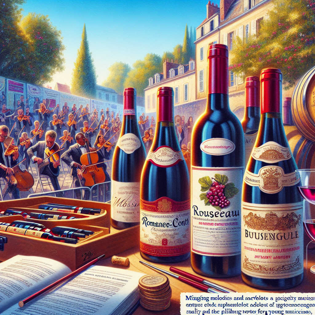 Viniou : Musique et vin : les enchères secouent la Bourgogne.