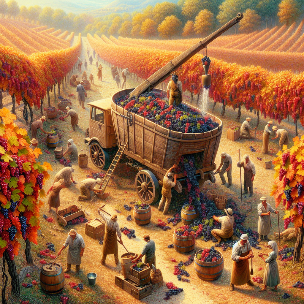 Viniou : Les vendanges: Une tradition indémodable.