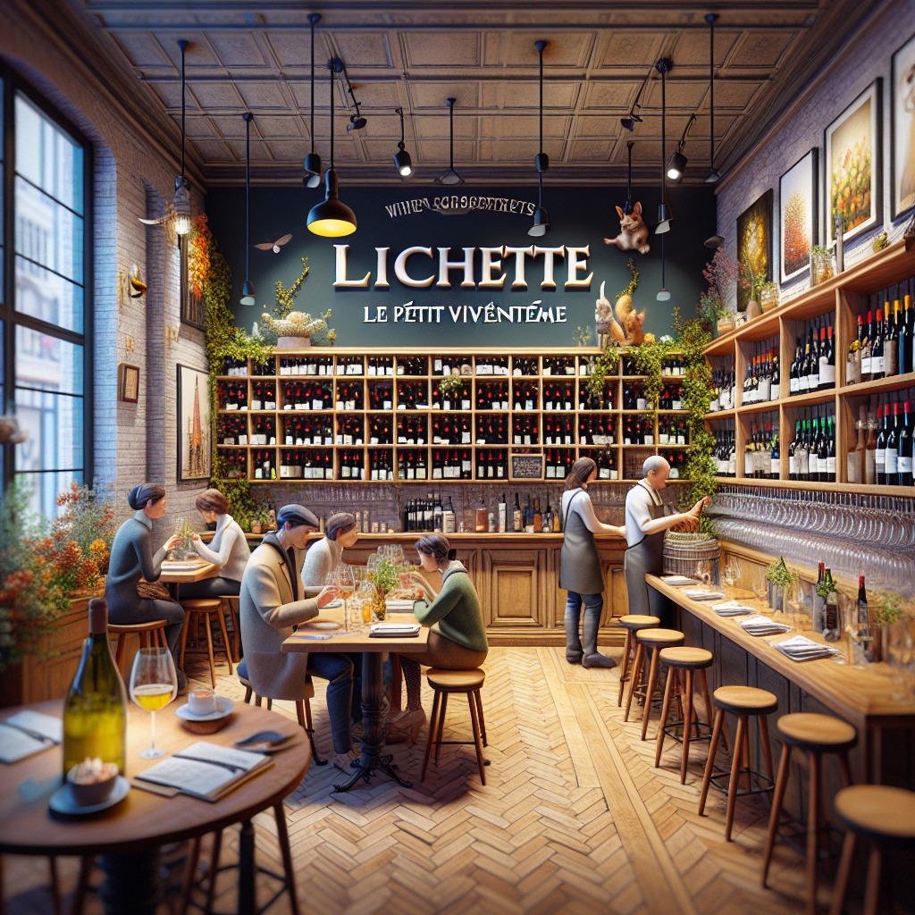 Viniou : Lichette, le nouveau bistrot du quartier Jourdain.