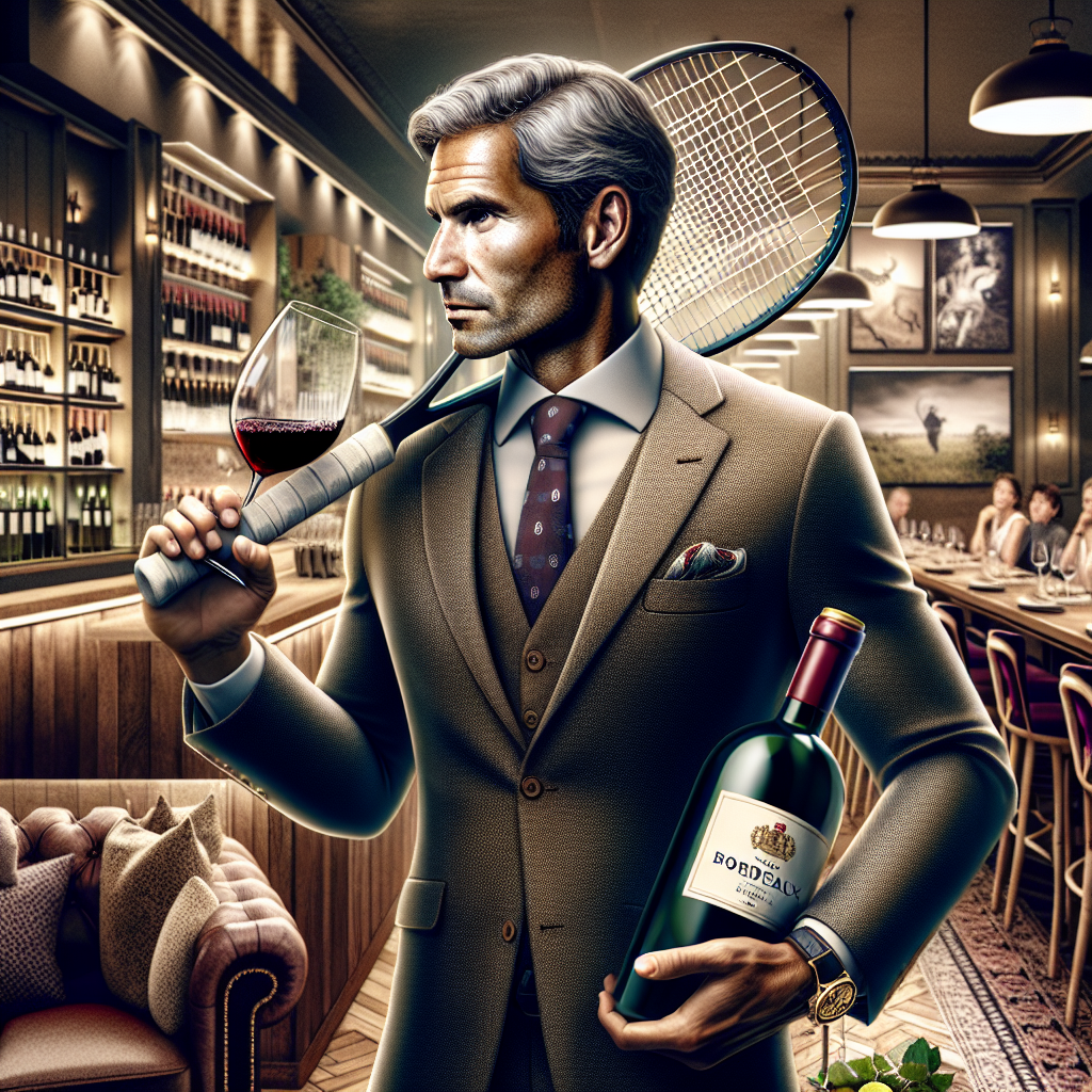 Viniou : De la raquette à la bouteille: Michaël Llodra conquiert le monde du vin.