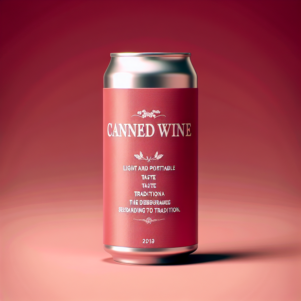 Viniou : Vin en canette.