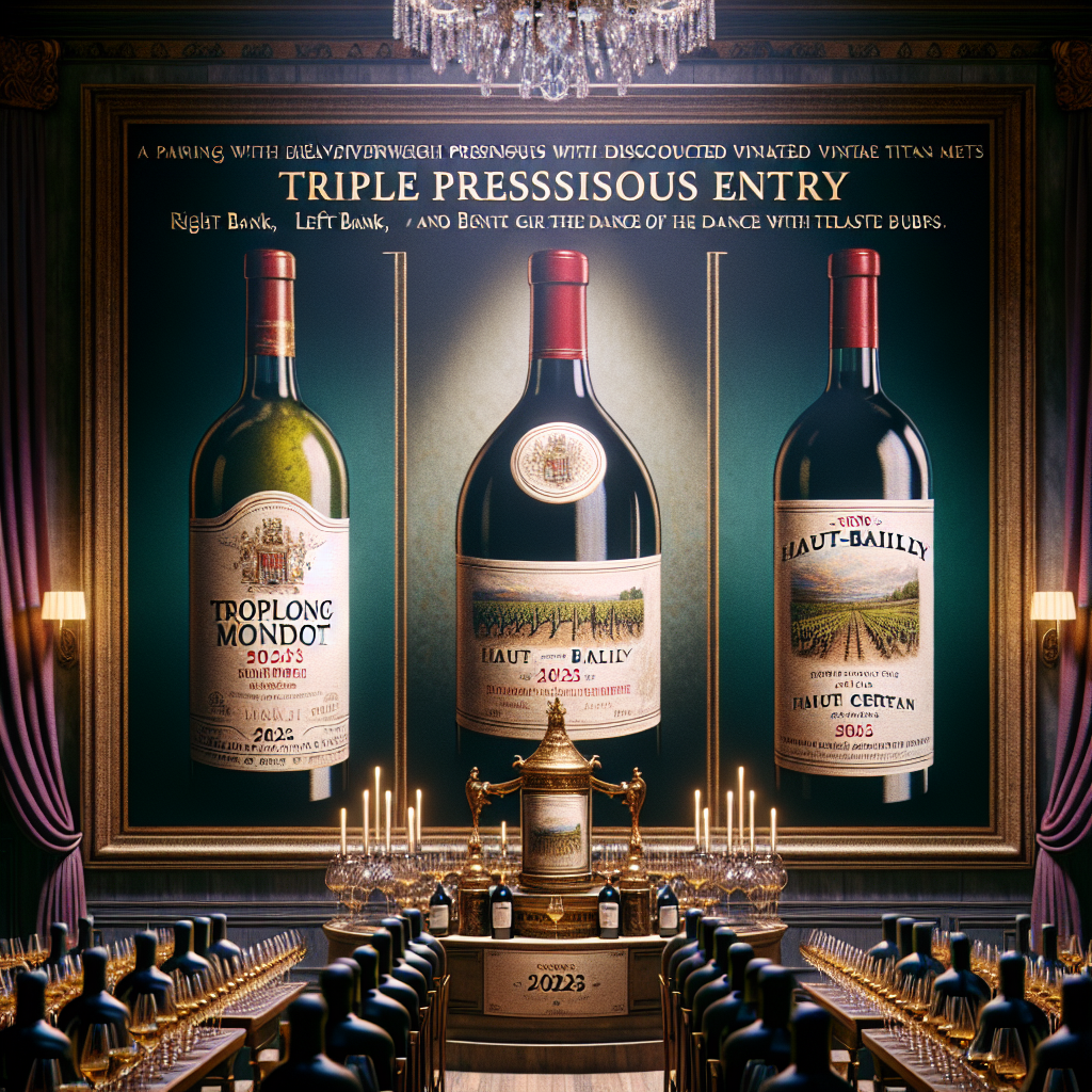 Viniou : Primeurs 2023 : Triple Entrée Prestigieuse.