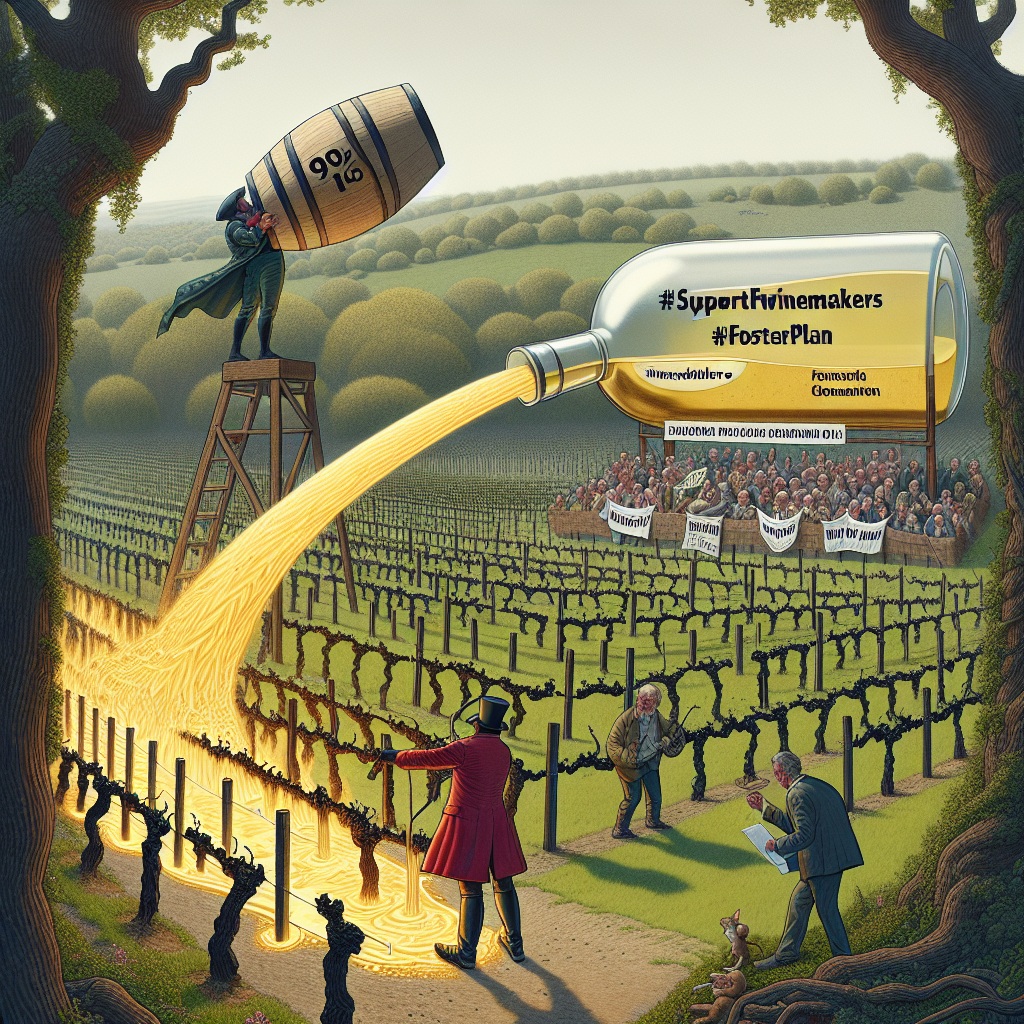 Viniou : Brise de solidarité pour vignobles du Lot.