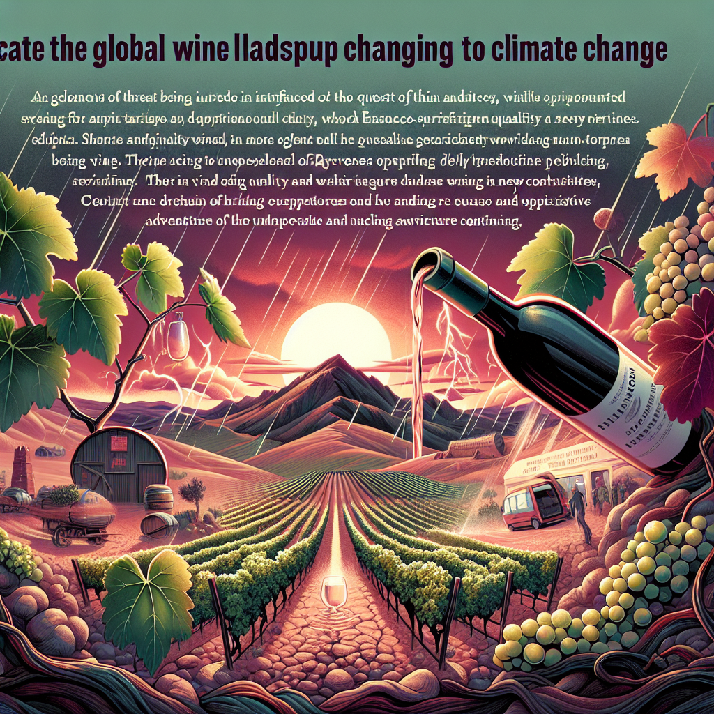Viniou : La carte des vignobles se redessine, bouleversée par le changement climatique.