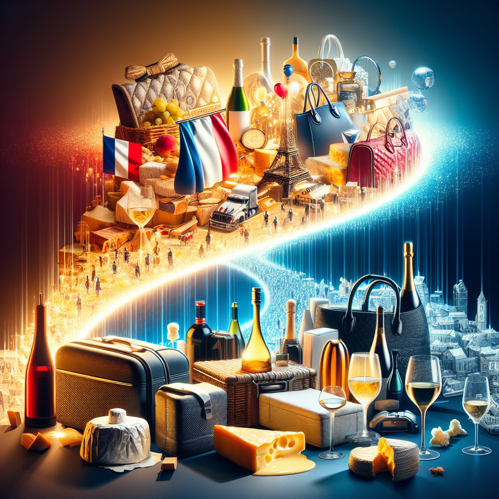 Viniou : Adieu vin et camembert, bonjour LVHM ! Overflowing luxe, sacs et parfums font vaciller l'image traditionnelle de la France à l'export.