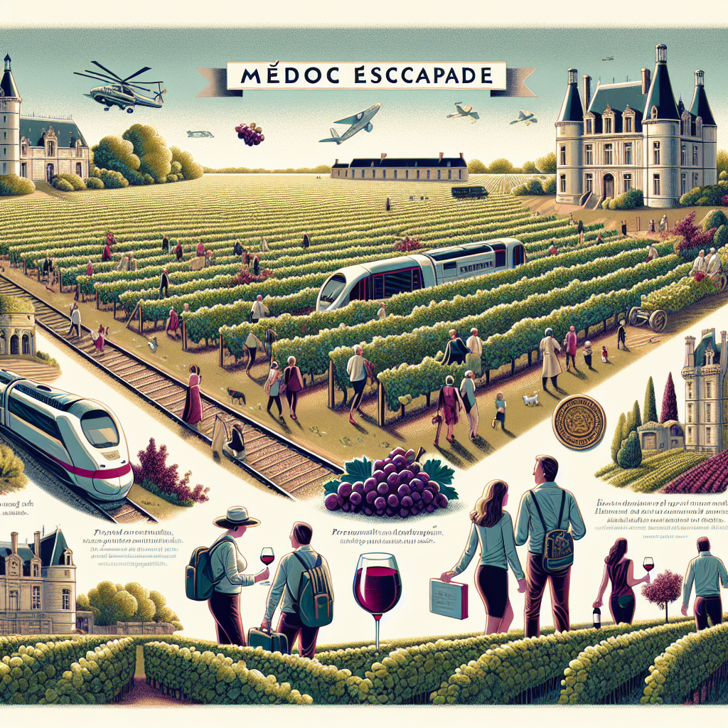 Viniou : Visite des vignes : A la découverte du Médoc.