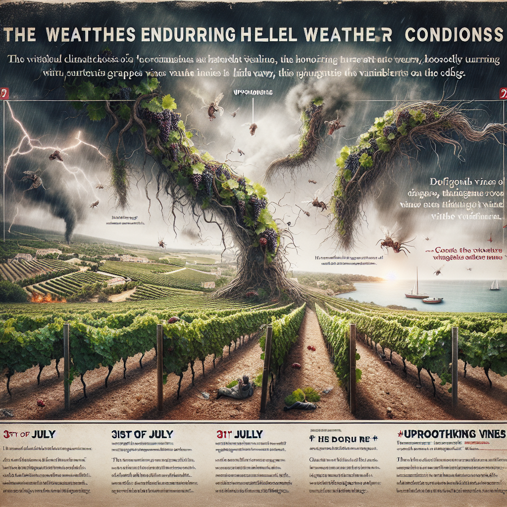 Viniou : Tempête dans le verre : Météo contre Vignoble Bordelais.
