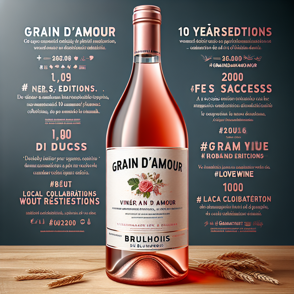 Viniou : Grain d'Amour : 10 ans, 10 éditions, un succès.