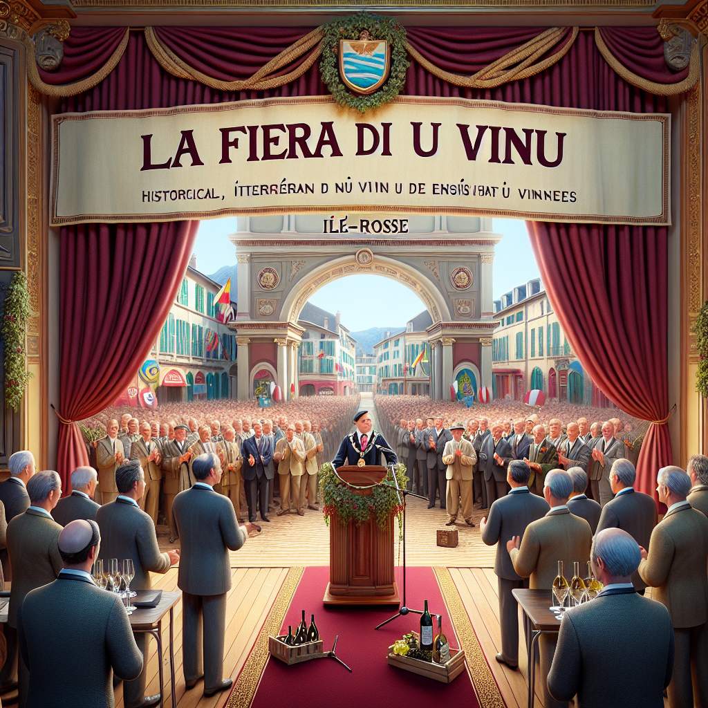 Viniou : La Fiera di u Vinu: Une célébration du vin à Île-Rousse.