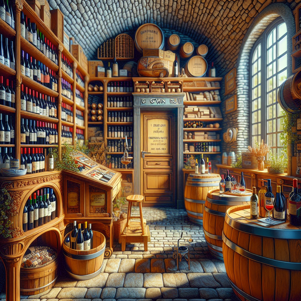 Viniou : Nouvelle cave à vins à Riec-sur-Bélon.