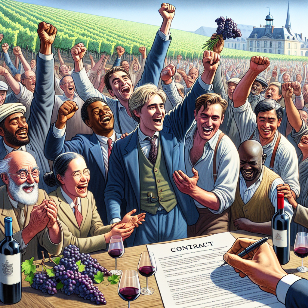 Viniou : Crise du vin de Bordeaux : fin de l'impasse ! Vignerons et distribution se sont entendus sur un accord de principe.