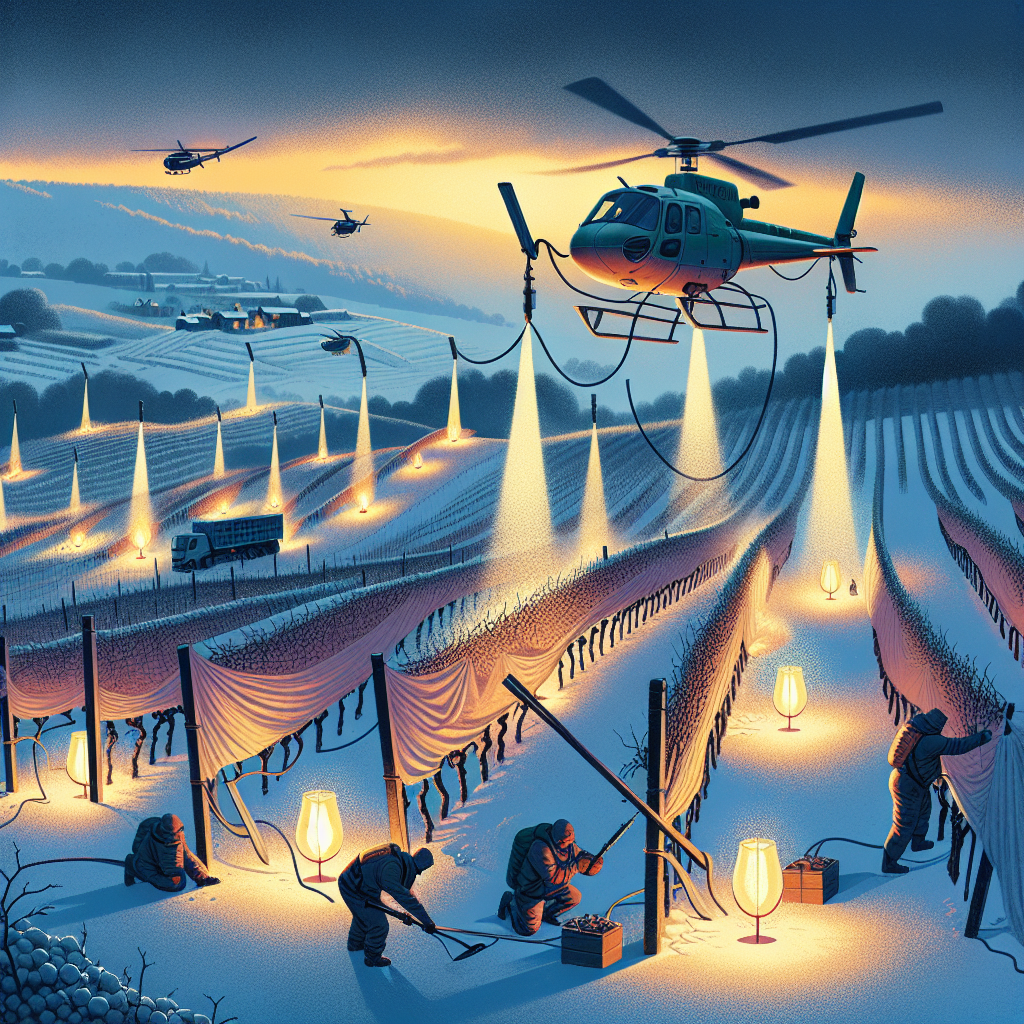 Viniou : Face au gel, l'ingéniosité des vignerons ne cesse de surprendre.