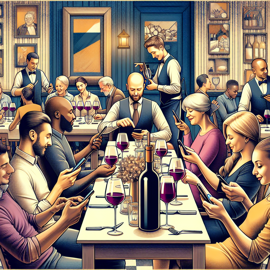 Viniou : Mettez votre smartphone de côté, savourez la convivialité et gagnez du vin ! En Italie, un restaurant fait le pari audacieux d'offrir une bouteille de vin à chaque table qui réussit un repas sans aucune incursion numérique.