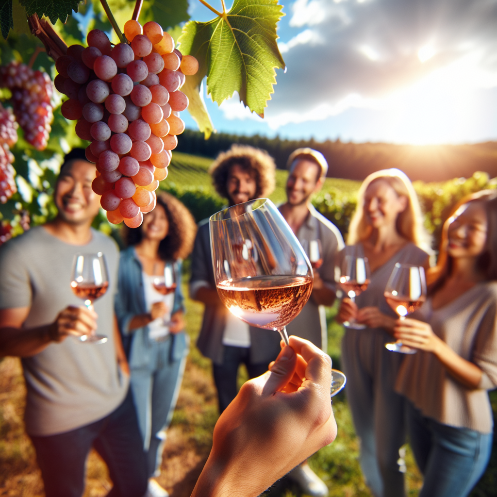Viniou : Quand le rosé fait danser les papilles.
