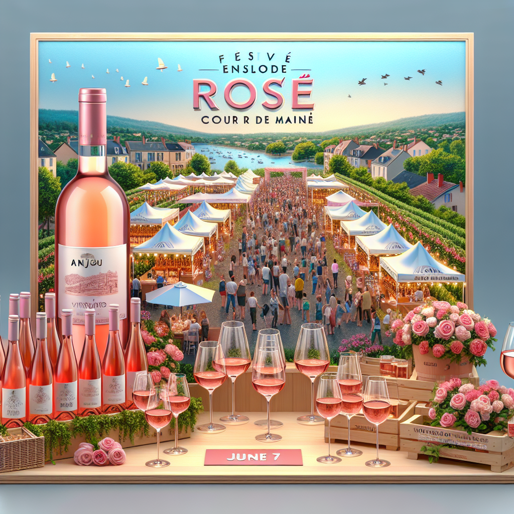 Viniou : Rosé en fête à Angers.