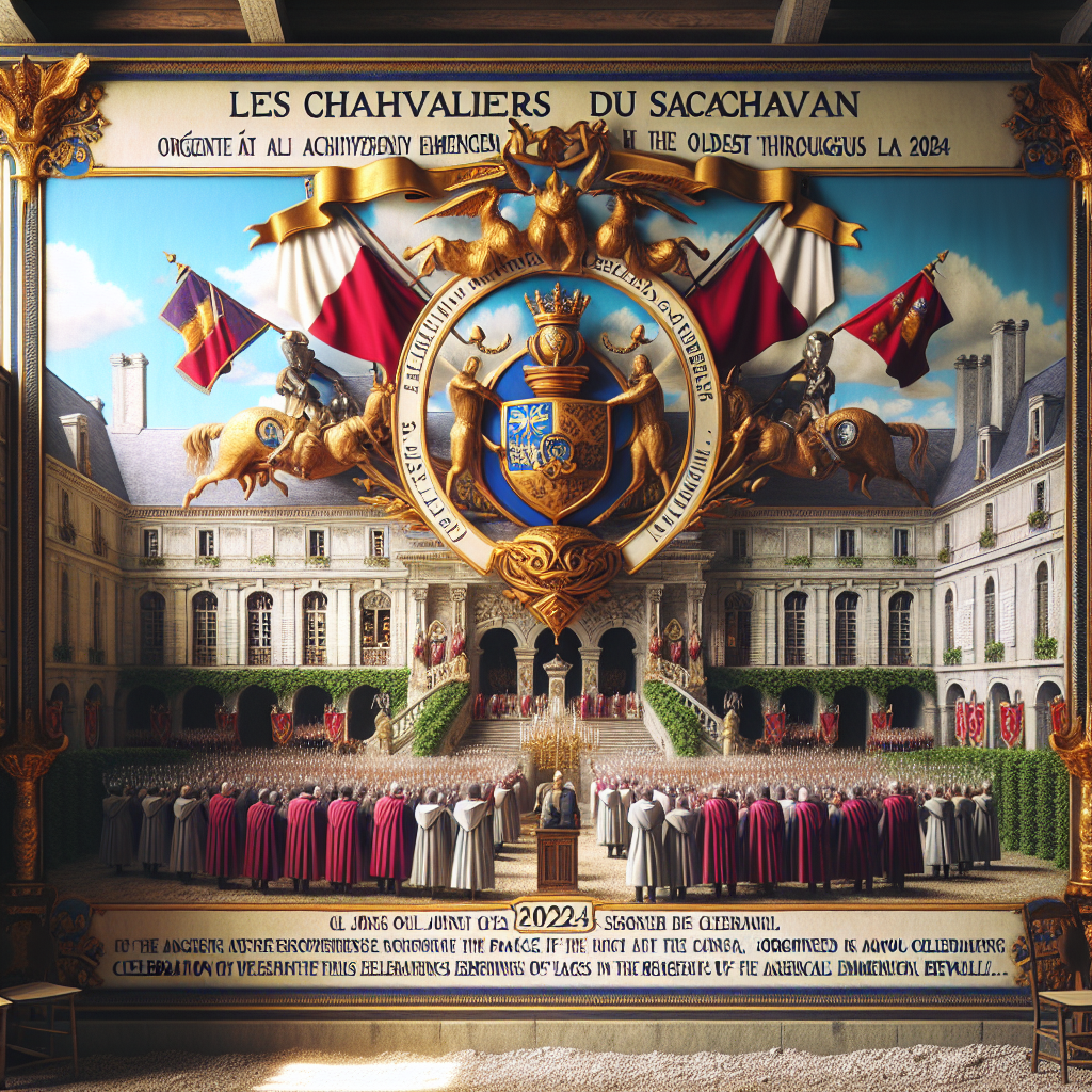 Viniou : Château, confrérie et vin : Les Chevaliers du Sacavin célèbrent leur 120 ans.
