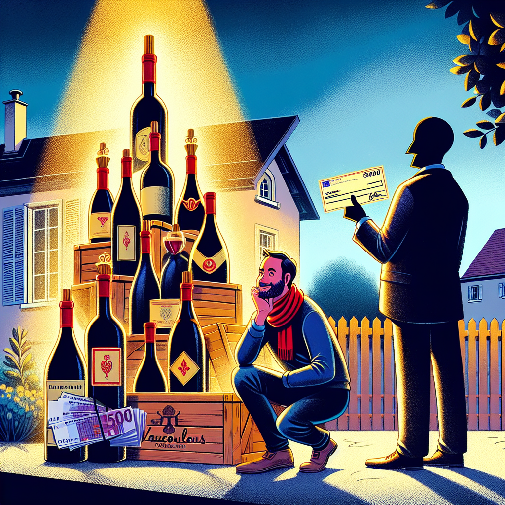 Viniou : Le vin, investissement gracieux ou piège alléchant ? Un habitant de Vaucouleurs a versé 50 000€ à des comptes espagnols, victime d'un faux conseiller bancaire.