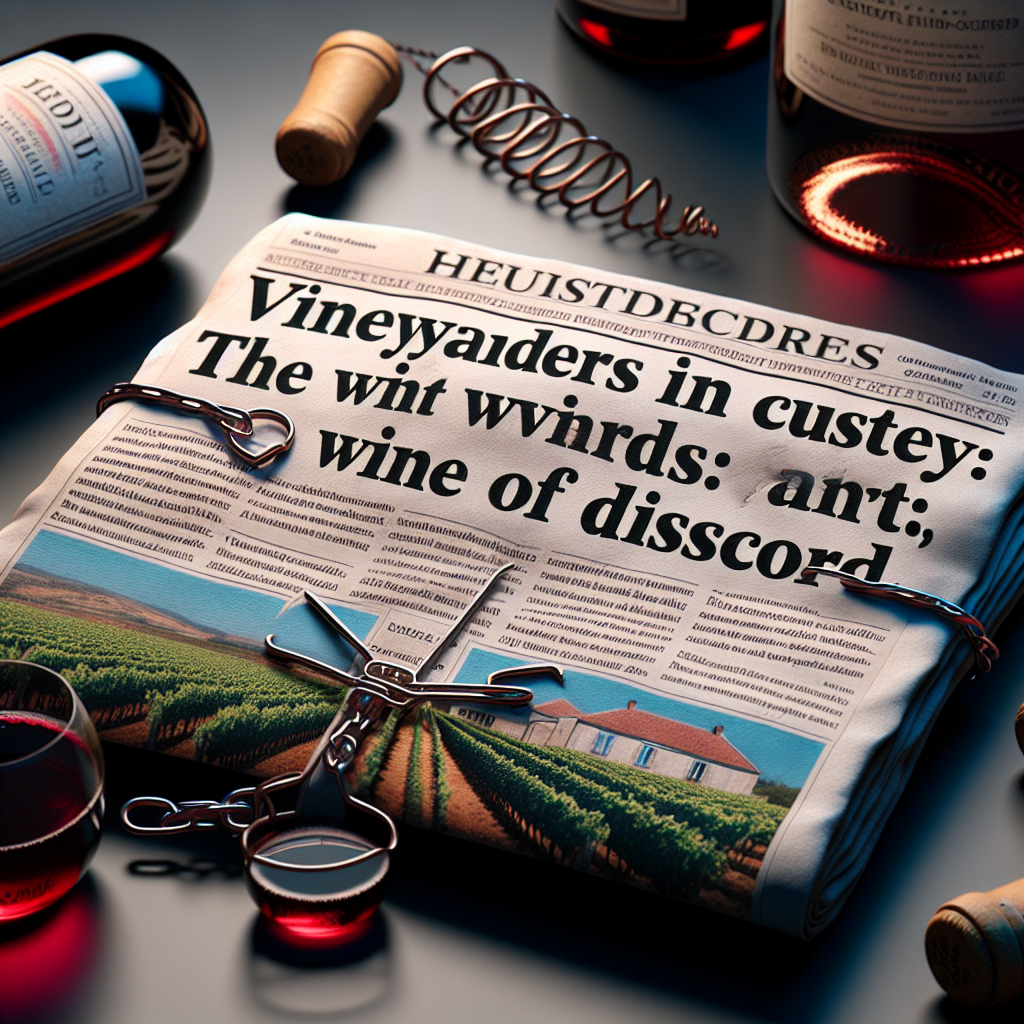 Viniou : Vignerons en garde à vue: le vin de la discorde.
