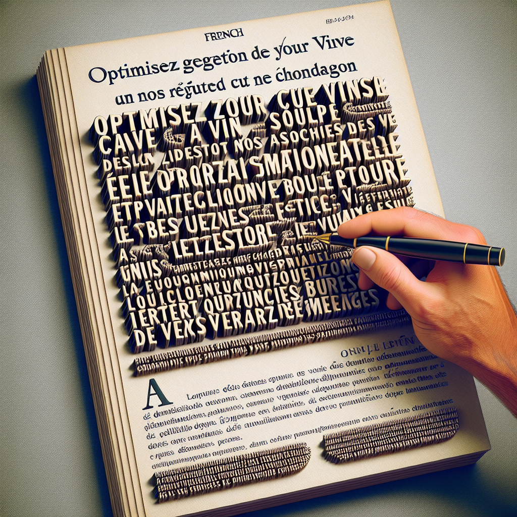 Organiser une cave pour vos bouteilles de champagne - Image