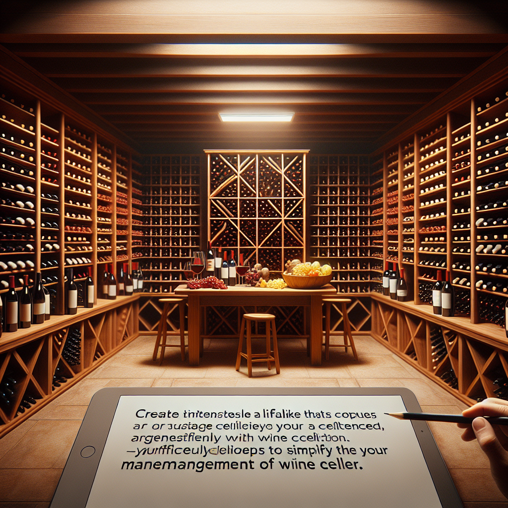 Les meilleures pratiques pour une cave à vin bien organisée - Image