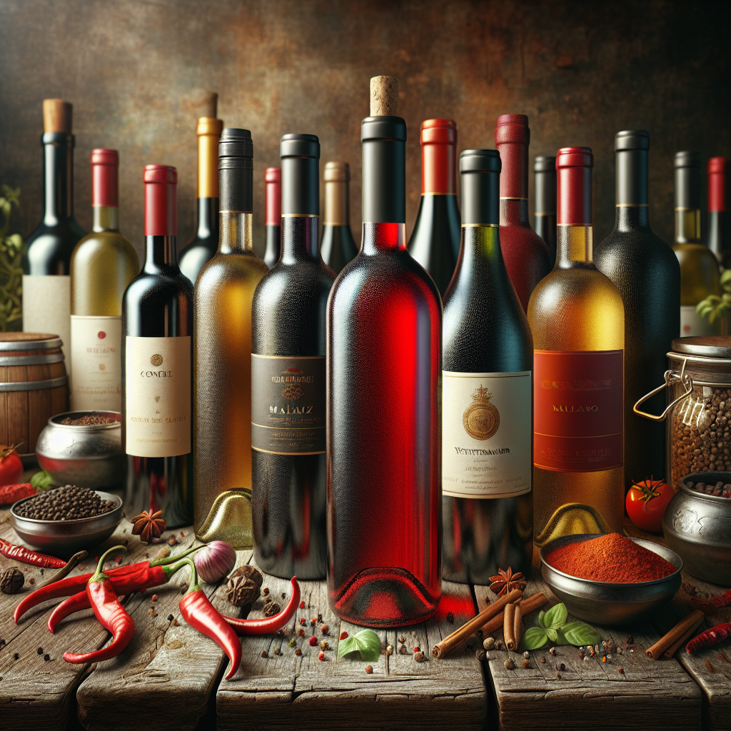 Sélection de vins pour accompagner les plats épicés - Image
