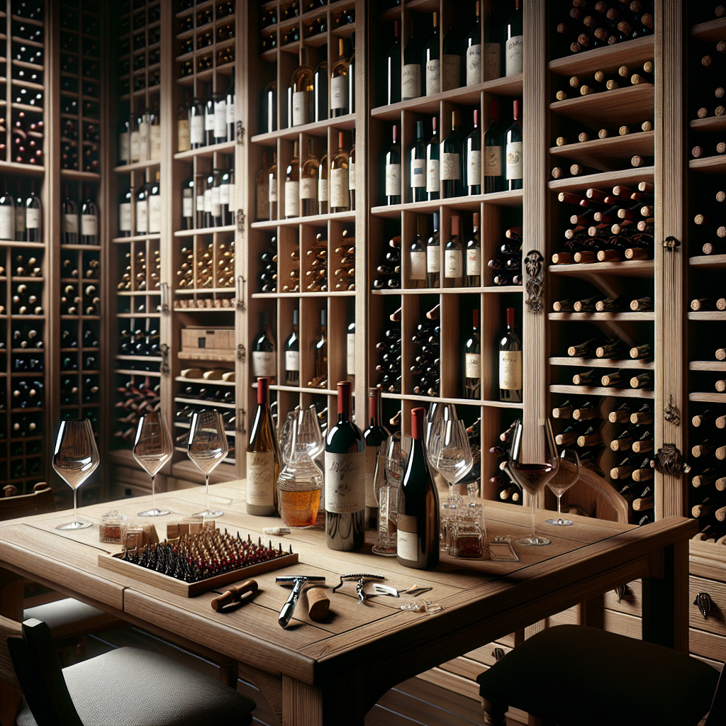 Comment organiser une cave à vin pour des événements fréquents - Image