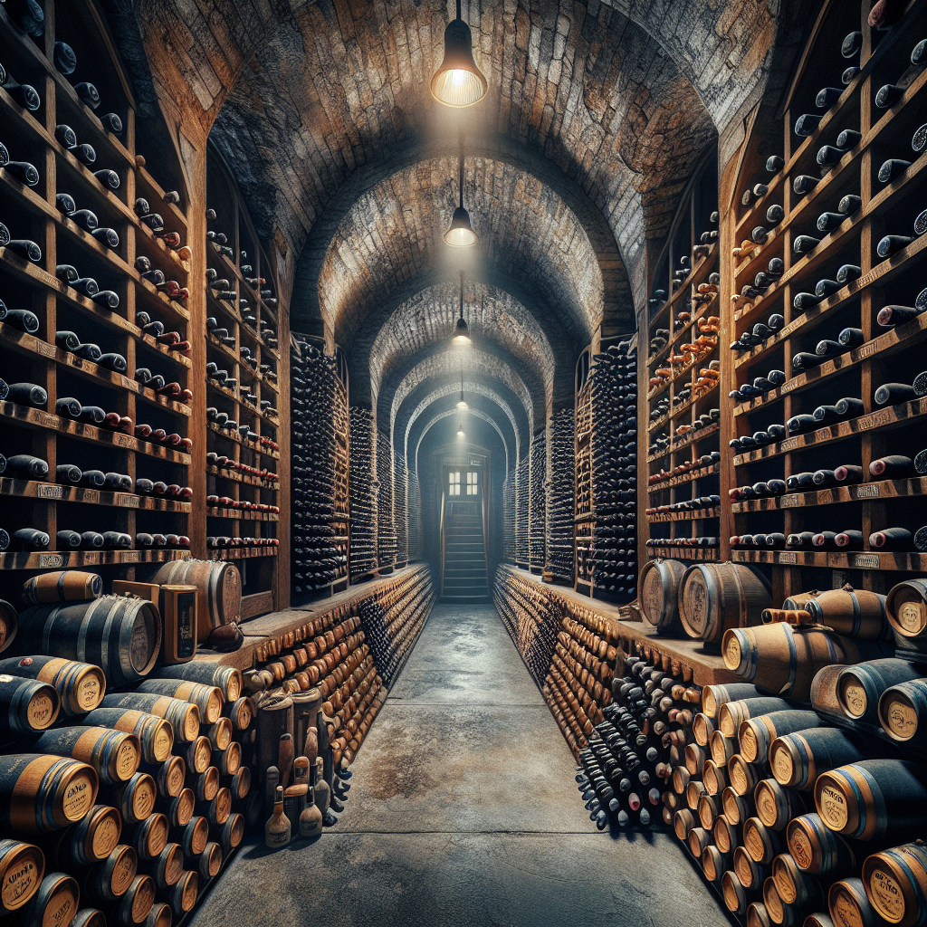 L'importance du vieillissement en cave pour les grands crus - Image