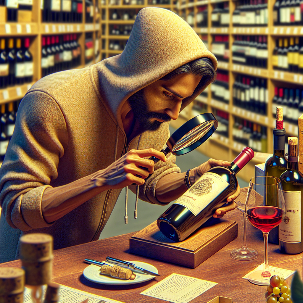 Comment éviter les contrefaçons de vin lors de l'achat - Image