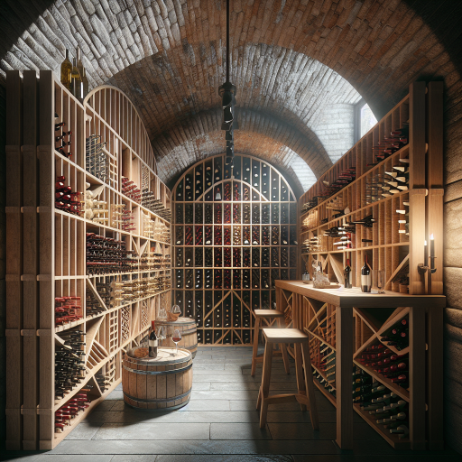 Optimiser l'espace dans une cave à vin partagée - Image