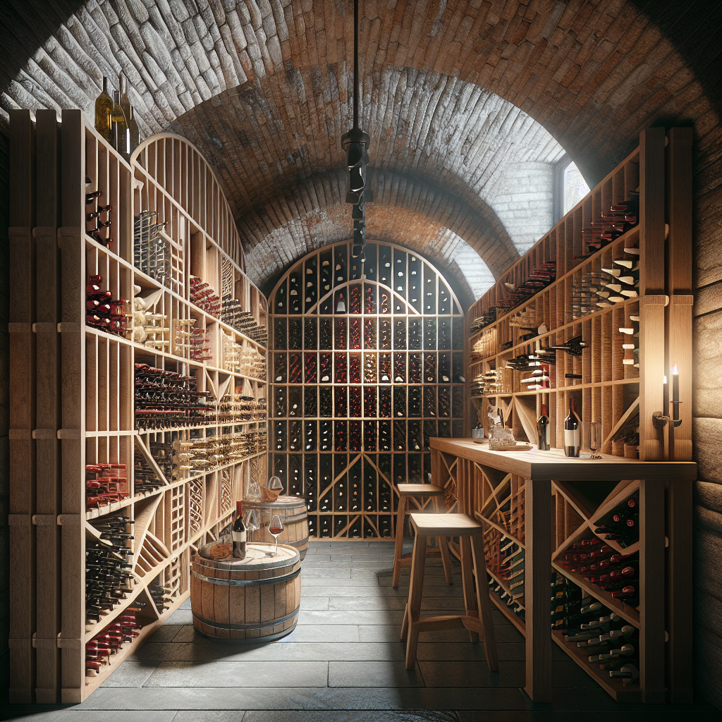 Optimiser l'espace dans une cave à vin partagée - Image