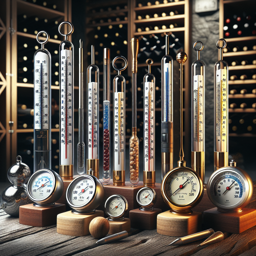 Les types de thermomètres pour cave à vin