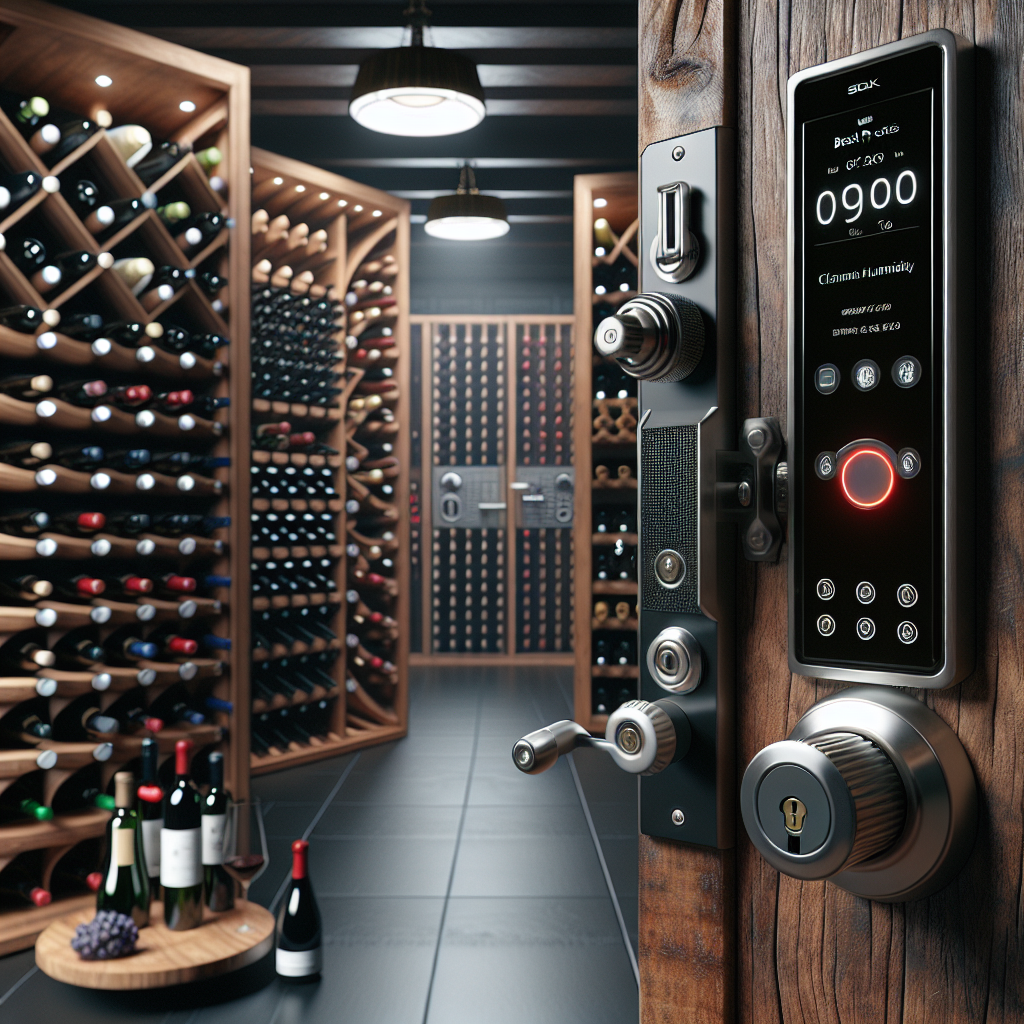 Les meilleures pratiques pour sécuriser votre cave à vin avec la technologie - Image