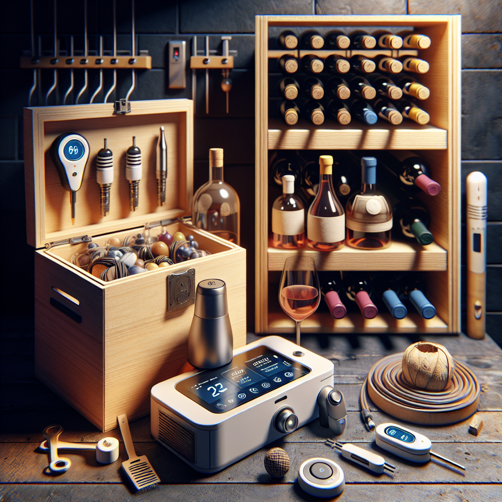 Les accessoires indispensables pour entretenir une cave à vin - Image