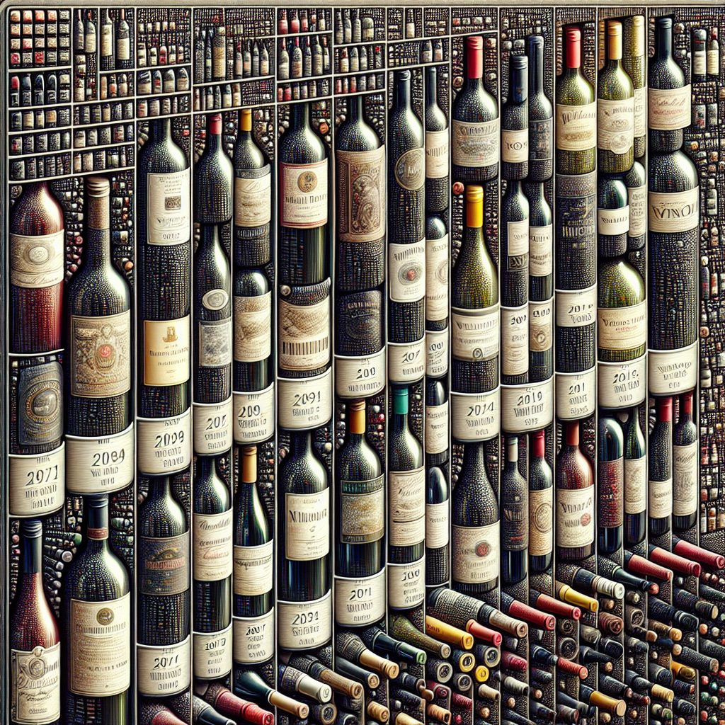 Comment organiser les vins par année de production dans sa cave à vin - Image
