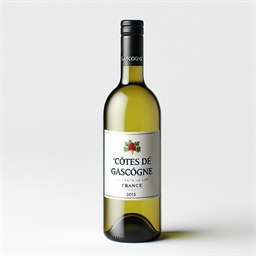 Vin Blanc sec Gros Manseng Les Hauts De Ribère Non millésimé France Sud-Ouest Côtes de Gascogne