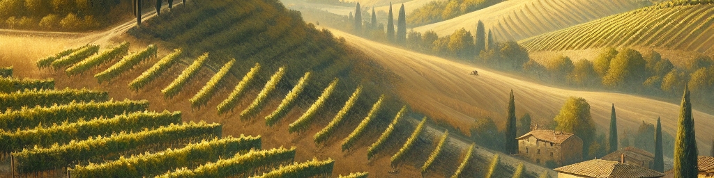 Photo« DOCG » de la région Toscane en Italie 