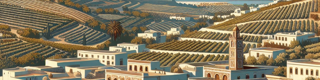 Image des Vins de Tunisie de la région Zaghouan